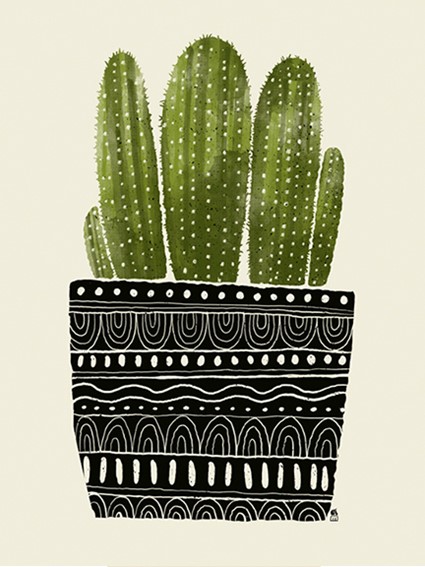 screen print, wall art, home decor, cactus, southwestern, succulent